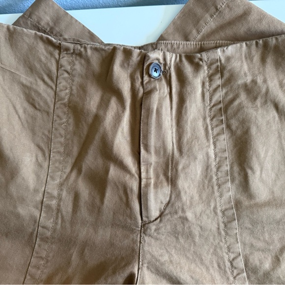 LOFT Tan Wide leg Trousers, Sz 14 - Picture 2 of 6